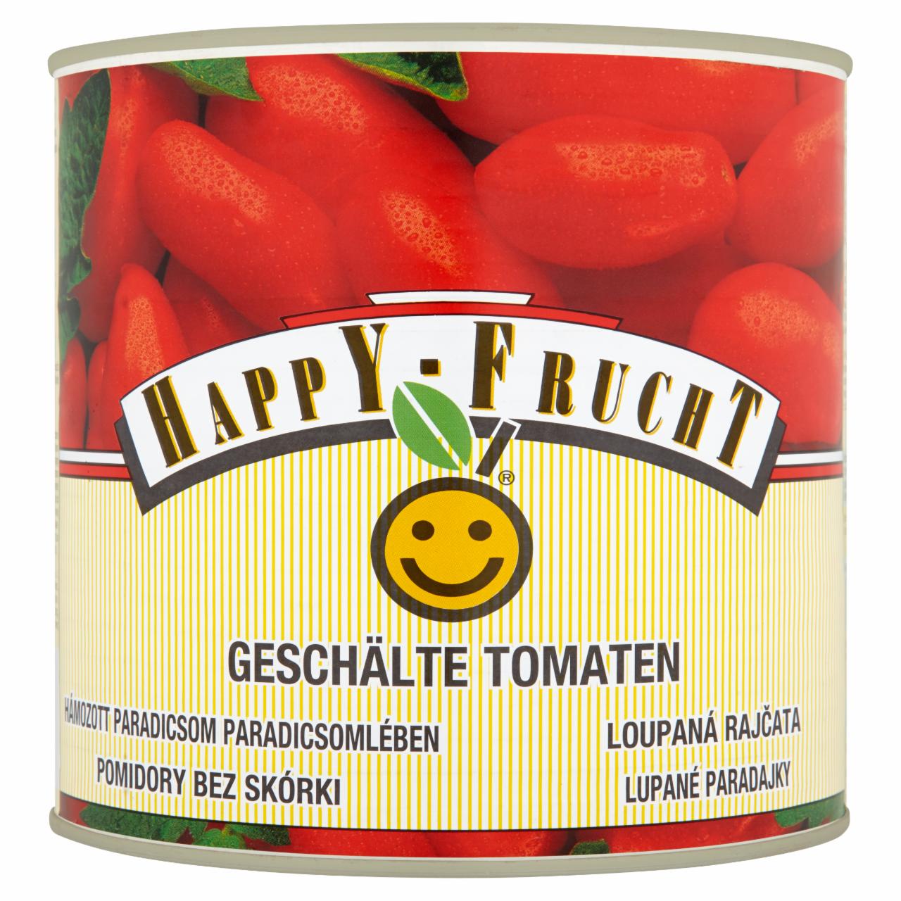 Zdjęcia - HAPPY FRUCHT Pomidory bez skórki 2500 g