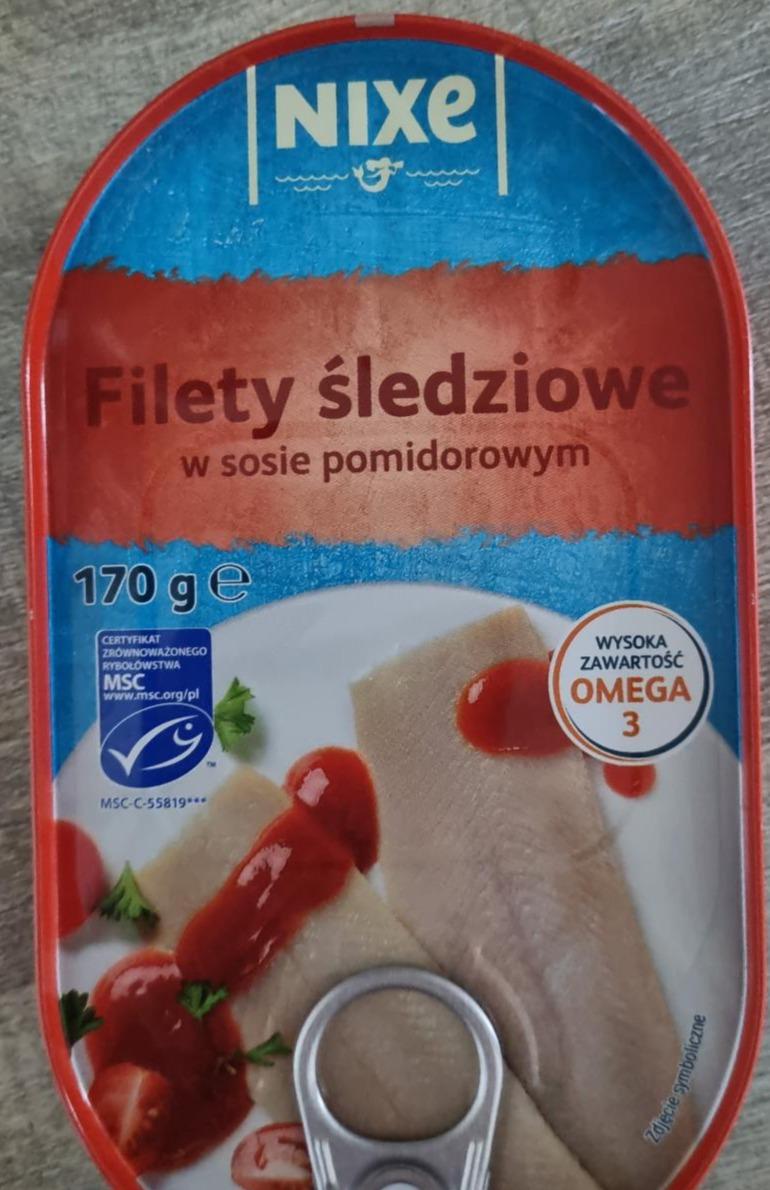 Zdjęcia - Filety śledziowe w sosie pomidorowym Nixe