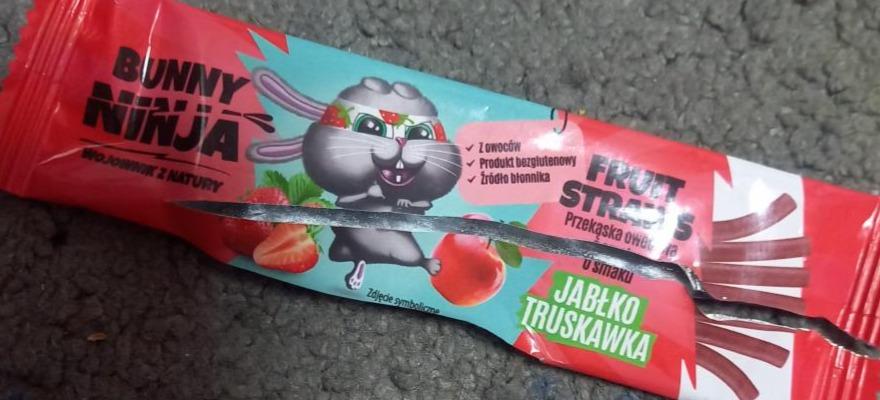 Zdjęcia - Przekąska owocowa o smaku jabłko banan truskawka Bunny Ninja