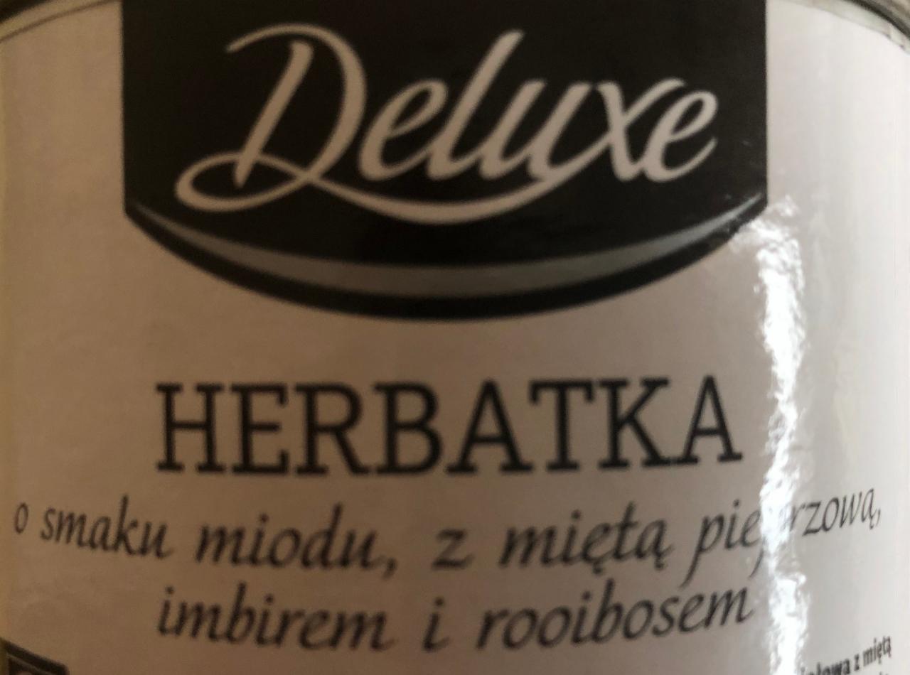 Zdjęcia - Herbata o smaku miodu,z miętą pieprzową,imbirem i rooibosem Deluxe