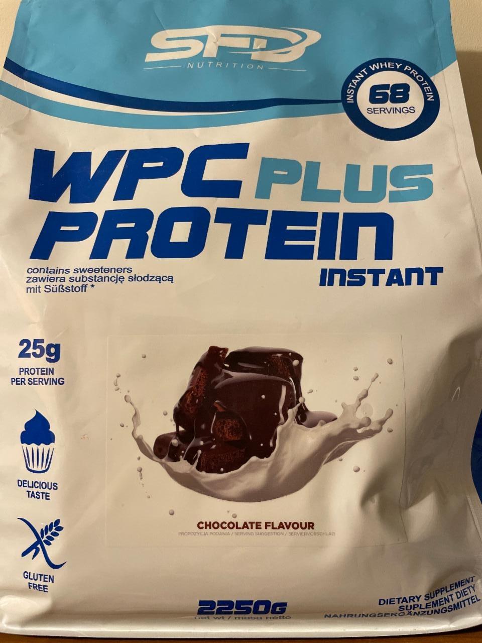 Zdjęcia - WPC PLUS PROTEIN instant Chocolate Flavour SFD Nutrtion