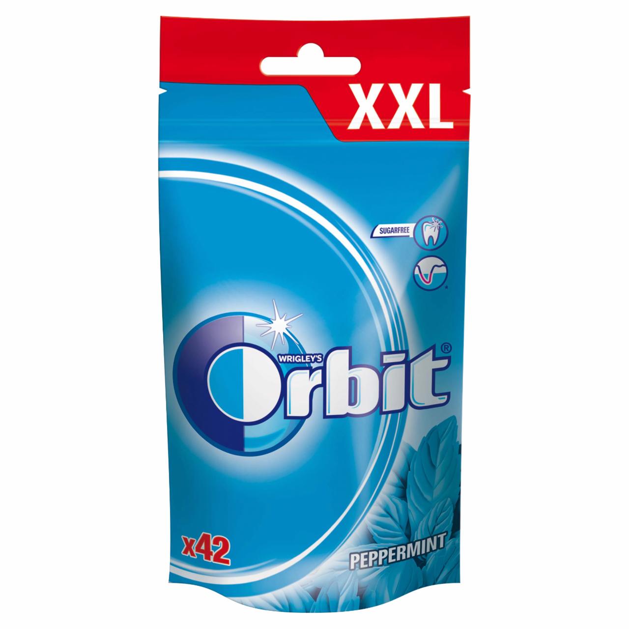 Zdjęcia - Orbit Peppermint XXL Guma do żucia bez cukru 58 g (42 drażetki)