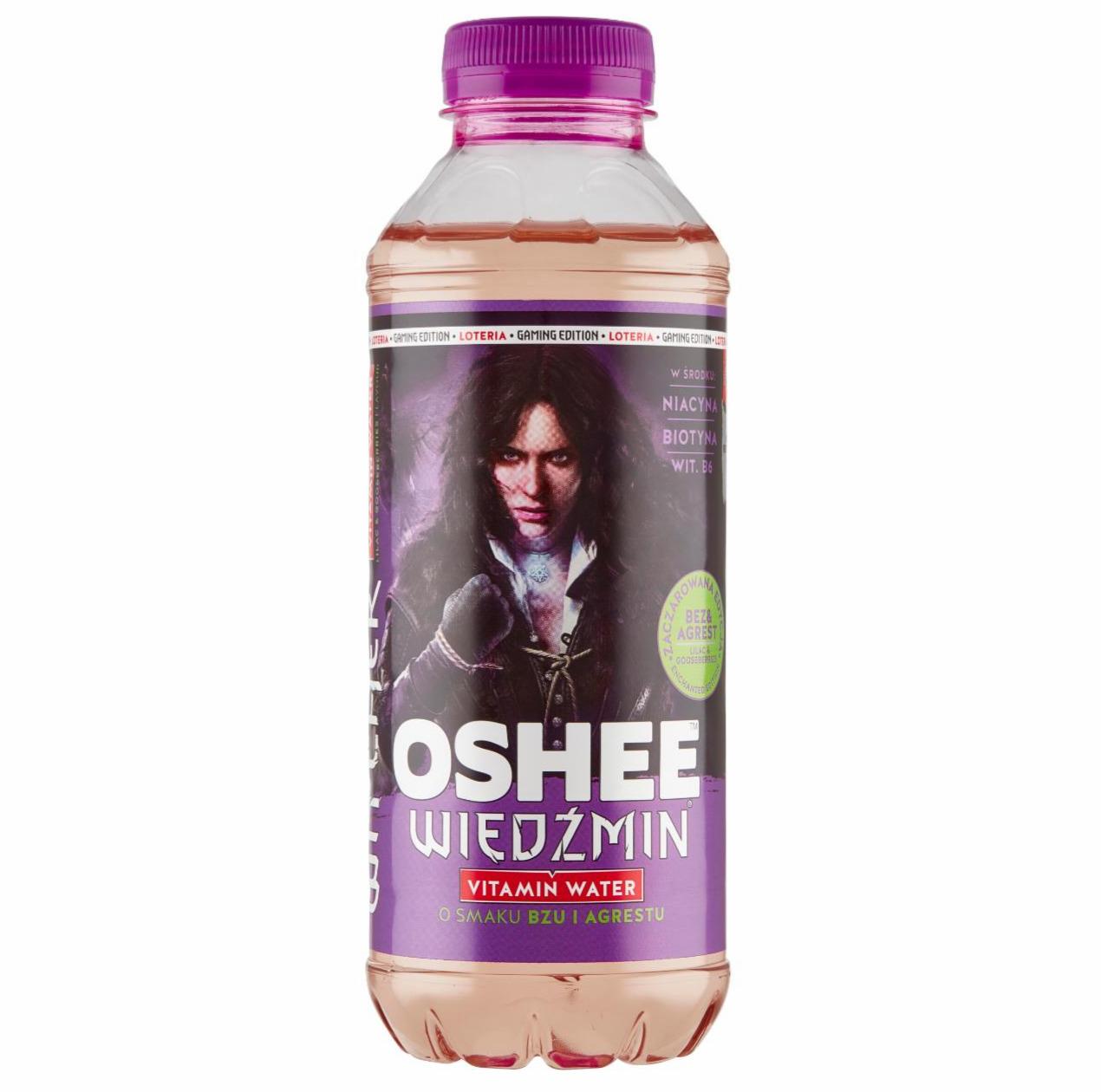 Zdjęcia - Oshee Wiedźmin Vitamin Water Napój niegazowany o smaku bzu i agrestu 555 ml