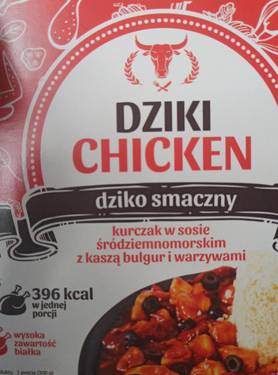 Zdjęcia - Dziki chicken dziko smaczny kurczak w sosie śródziemnomorskim z kaszą bulgur SFD