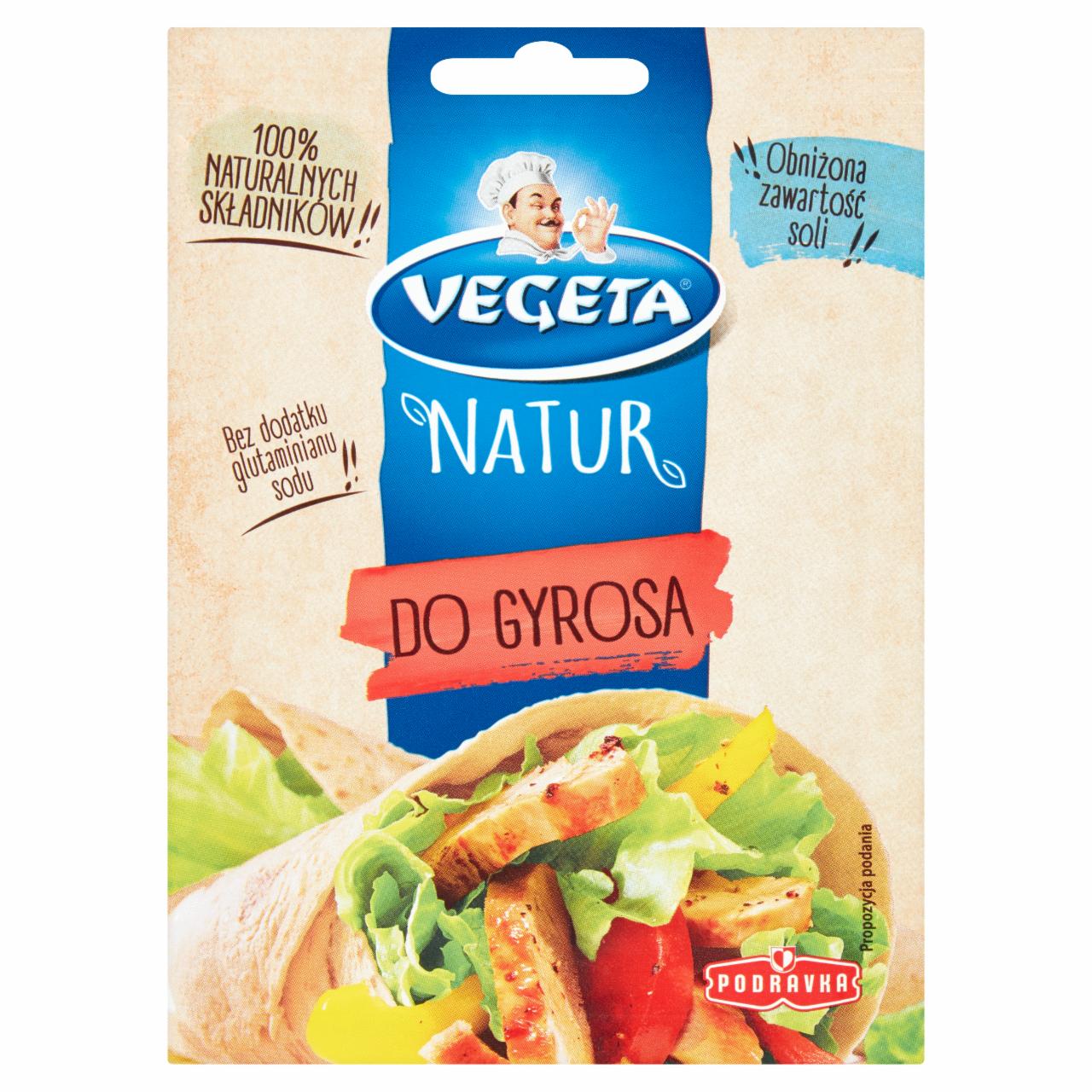 Zdjęcia - Vegeta Natur Mieszanka przyprawowa do gyrosa 20 g