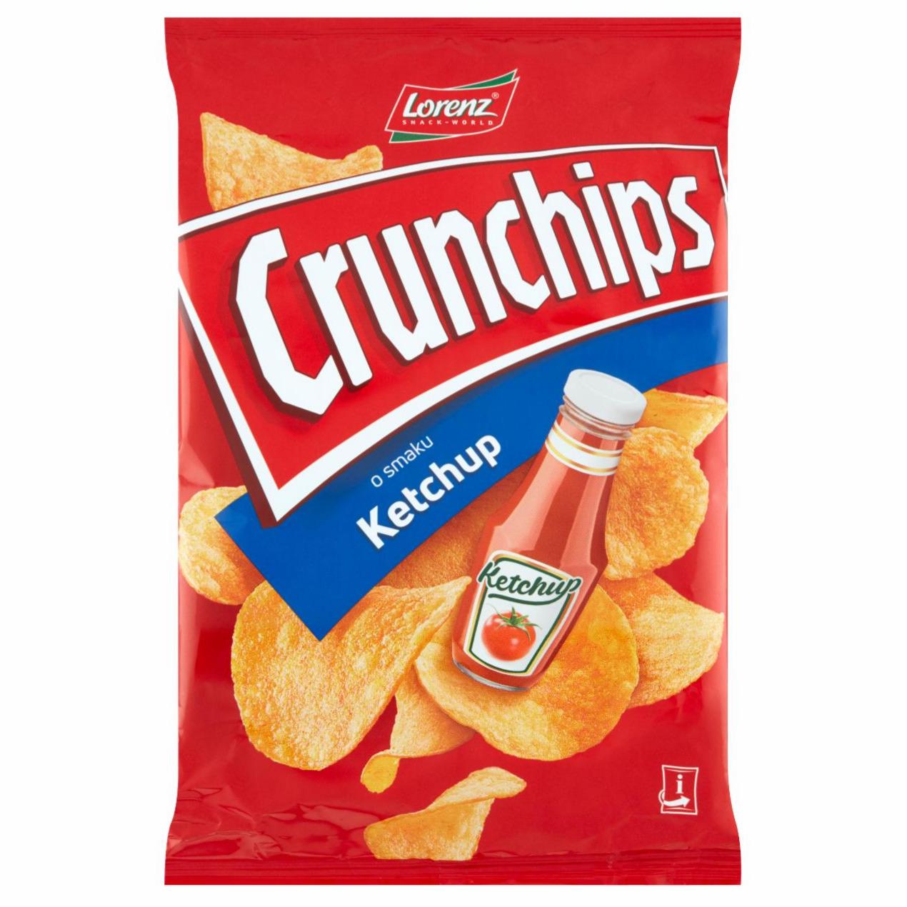 Zdjęcia - Crunchips Chipsy ziemniaczane ketchup 140 g