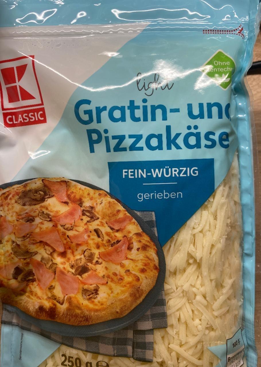 Zdjęcia - Gratin- und Pizzakäse K-Classic