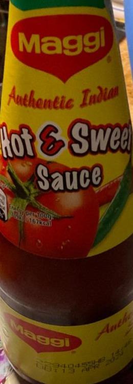 Zdjęcia - Hot & sweet sauce Maggi