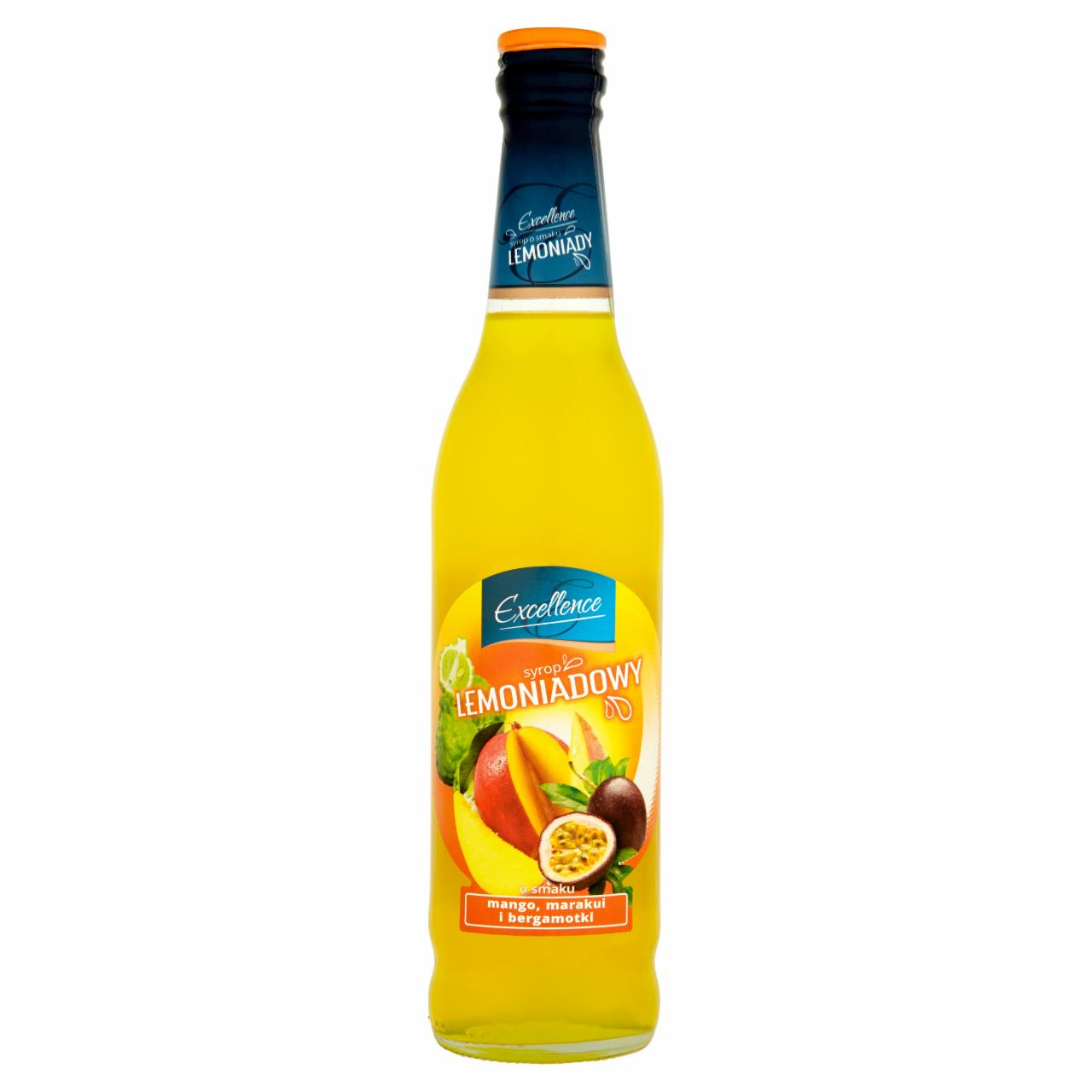 Zdjęcia - Excellence Syrop lemoniadowy o smaku mango marakui i bergamotki 430 ml