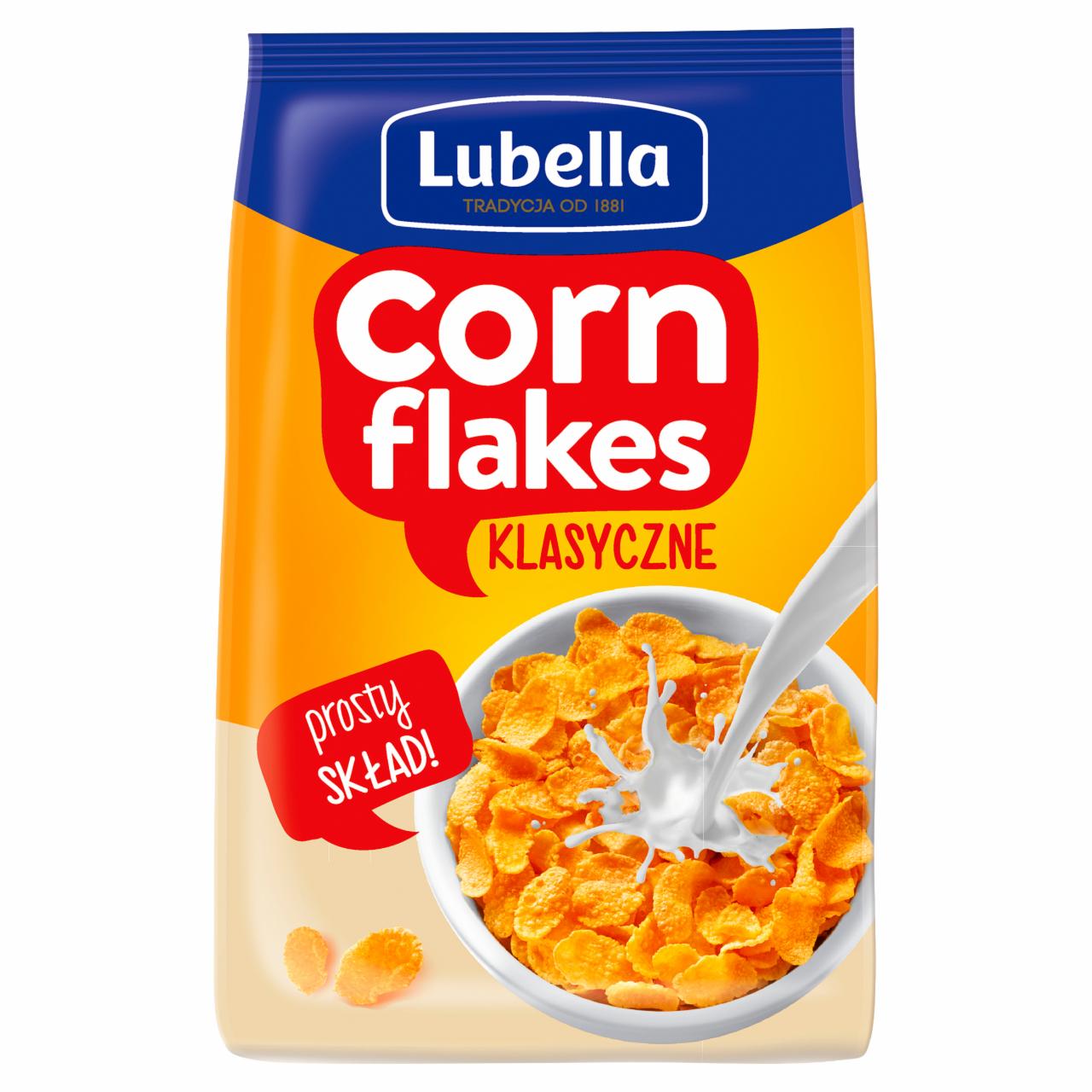 Zdjęcia - Lubella Corn Flakes Płatki kukurydziane klasyczne 500 g