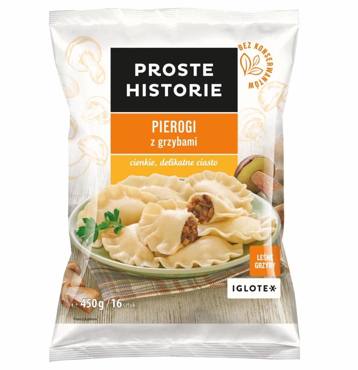 Zdjęcia - Pierogi z grzybami Proste Historie