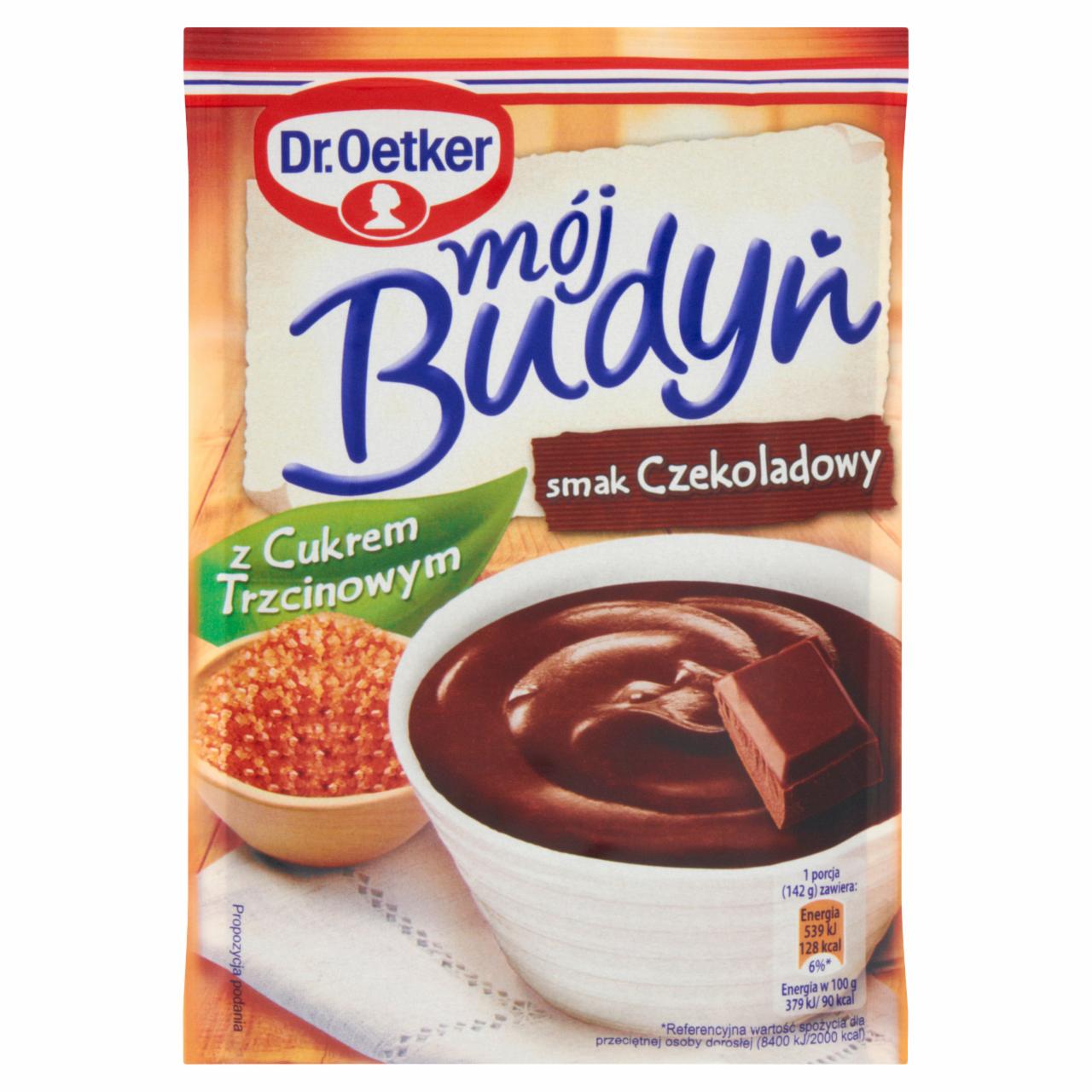 Zdjęcia - Dr. Oetker Mój budyń z cukrem trzcinowym smak czekoladowy 70 g