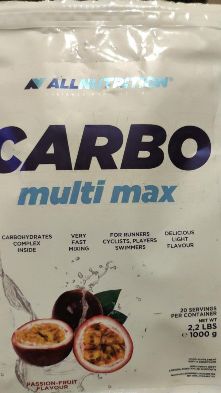 Zdjęcia - carbo multi max Allnutrition