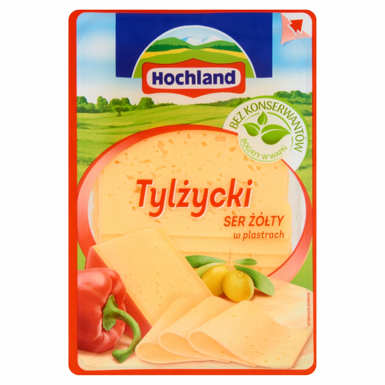 Zdjęcia - Hochland Tylżycki Ser żółty w plastrach 150 g