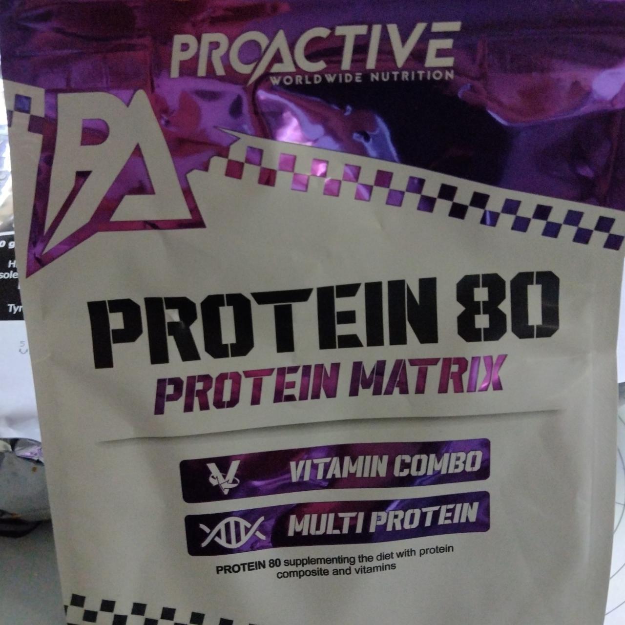Zdjęcia - Protein 80 Proactive