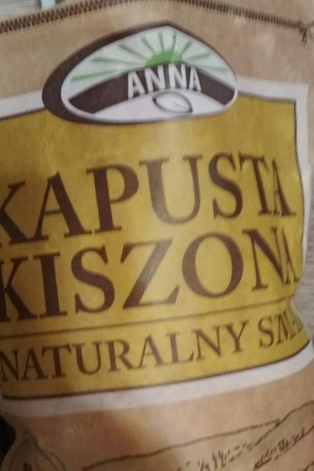 Zdjęcia - kapusta kiszona naturalny smak anna