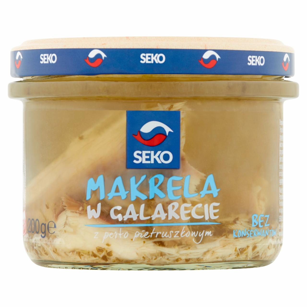 Zdjęcia - Seko Makrela w galarecie z pesto pietruszkowym 200 g