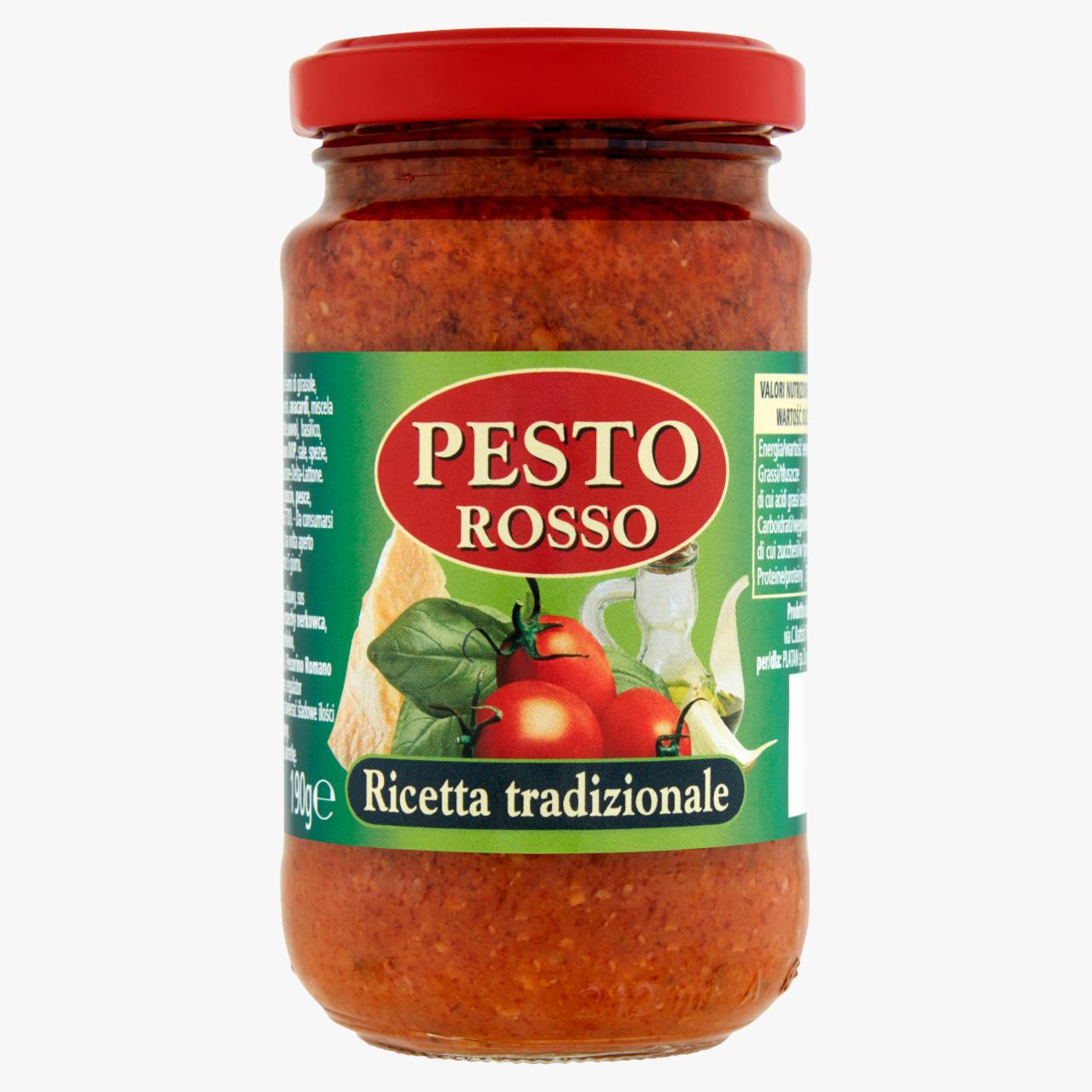 Zdjęcia - Pesto Rosso z pomidorów 190 g