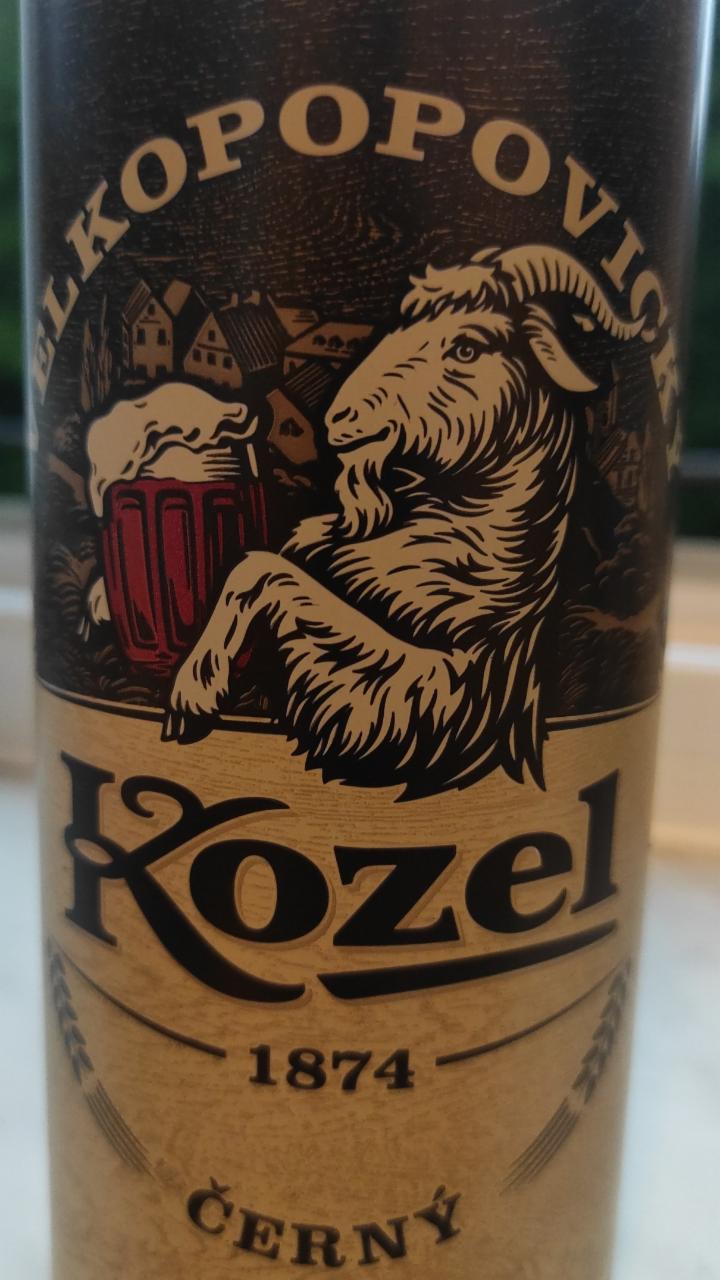 Zdjęcia - Piwo Kozel Černý Velkopopovický Kozel