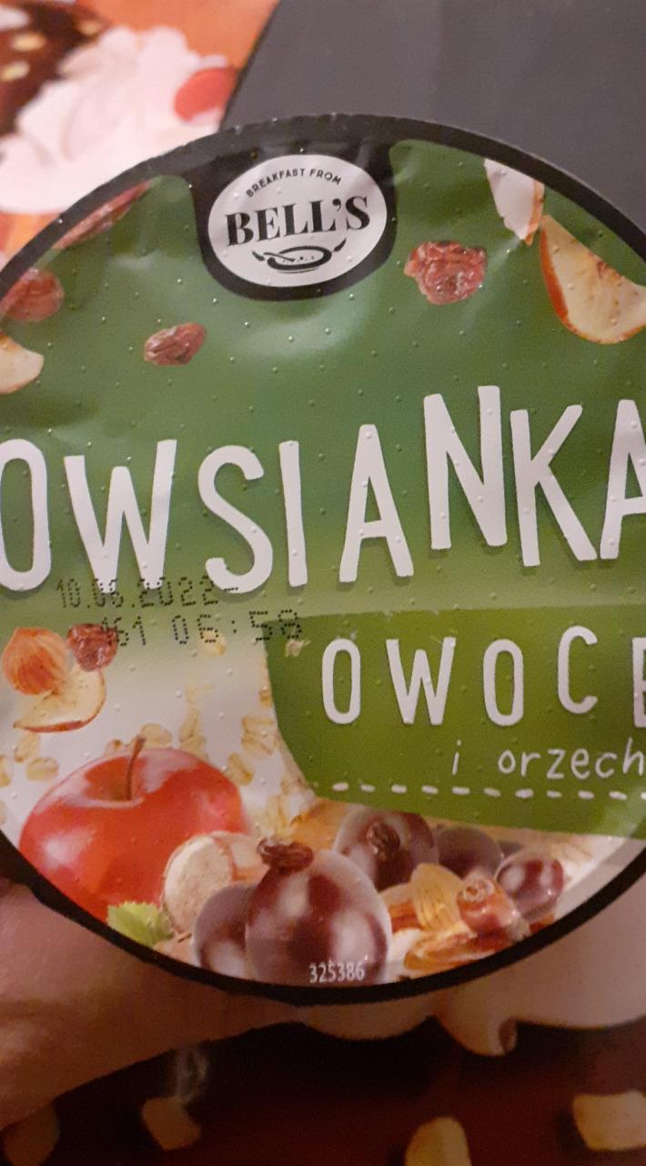 Zdjęcia - owsianka owoce i orzechy bell's