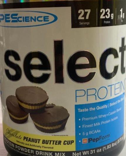 Zdjęcia - Select protein peanut butter Pescience
