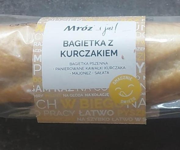 Zdjęcia - Bagietka pszenna z kurczakiem Mróz i już!