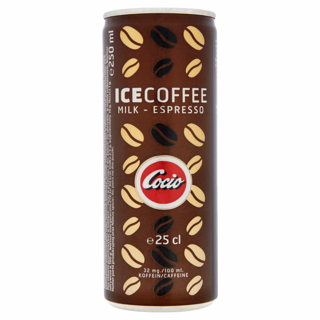 Zdjęcia - Cocio Ice Coffee Mrożony napój kawowy z mlekiem i espresso 250 ml