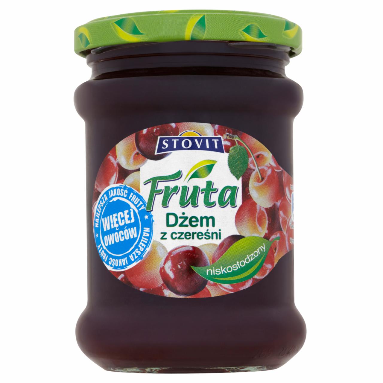 Zdjęcia - Stovit Fruta Dżem z czereśni niskosłodzony 270 g