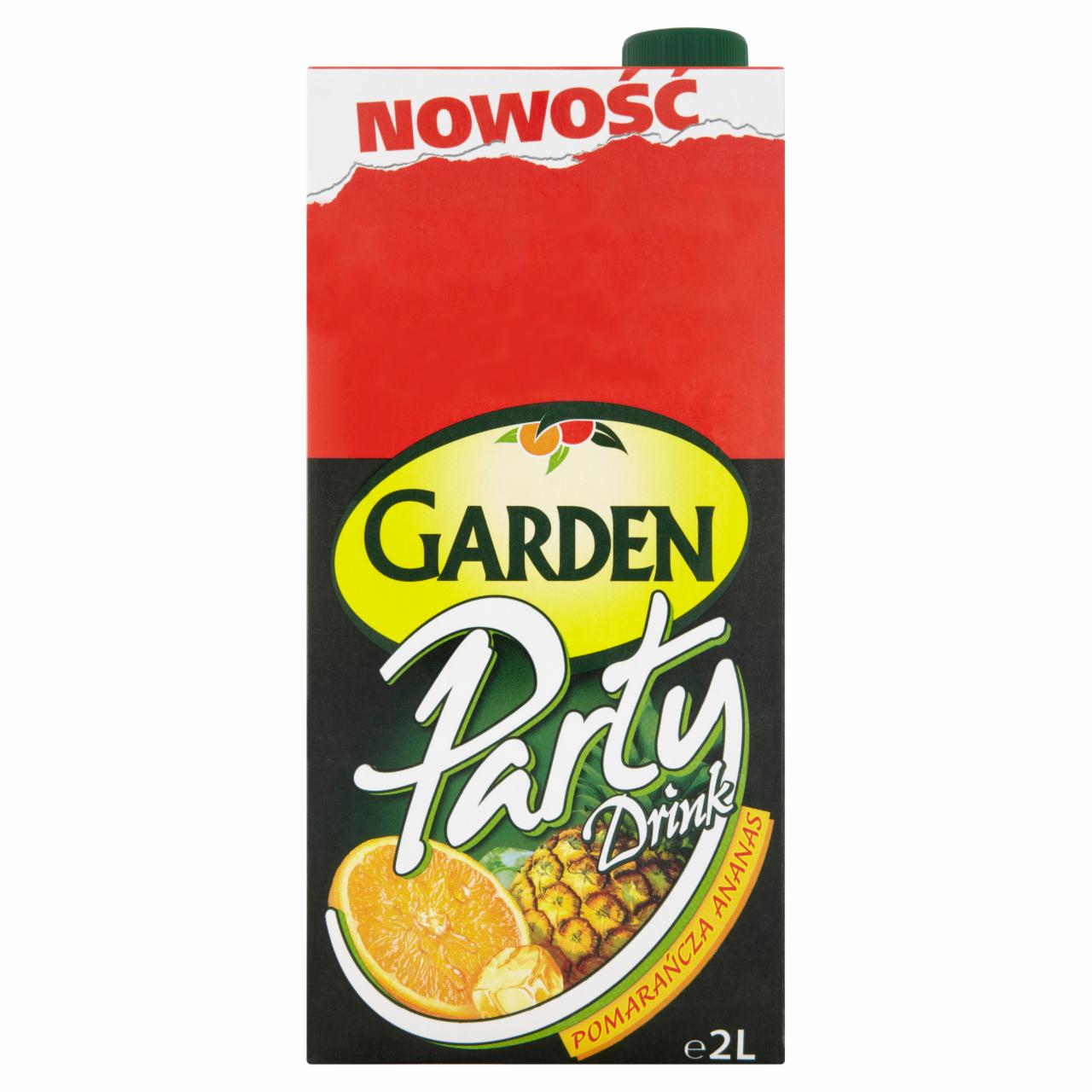Zdjęcia - Garden Party Drink Pomarańcza Ananas Napój 2 l