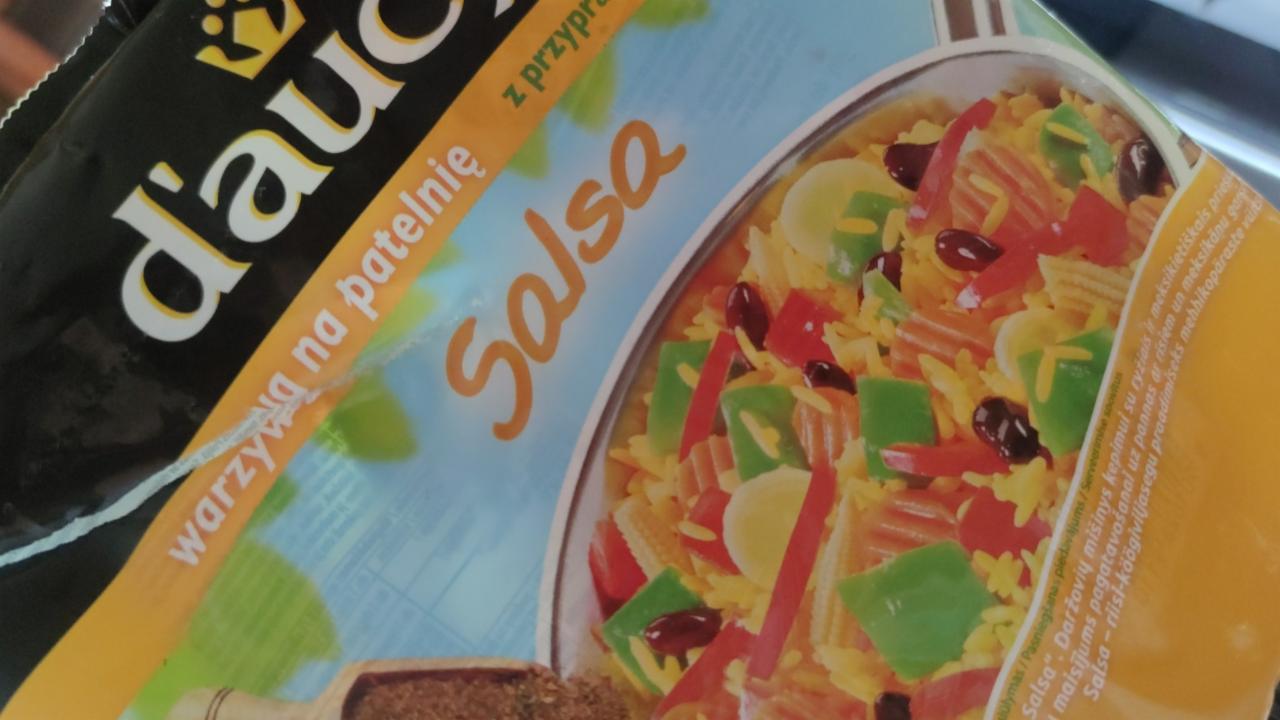 Zdjęcia - Salsa warzywa na patelnię z przyprawą salsa D'aucy