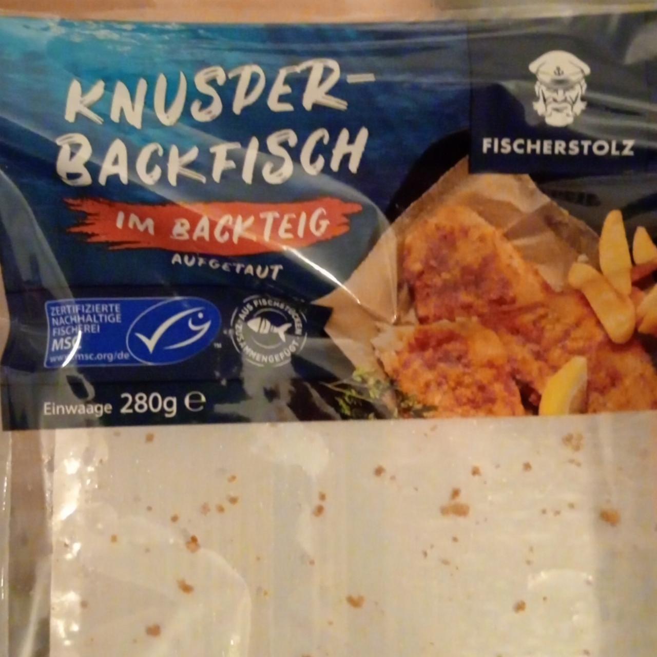 Zdjęcia - Ryba Knuspet Backfisch im backteig FischerStolz