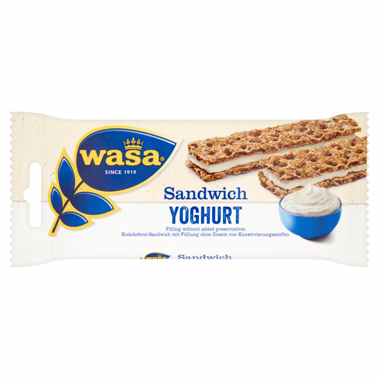 Zdjęcia - Wasa Kanapka z jogurtem 33 g (2 sztuki)