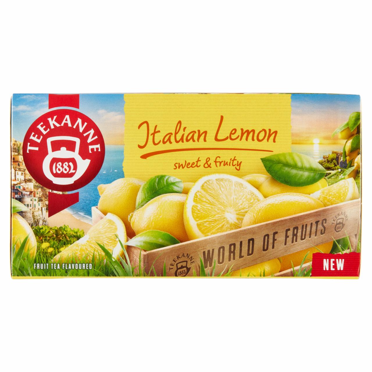 Zdjęcia - Teekanne World of Fruits Italian Lemon Mieszanka herbatek owocowych 40 g (20 x 2 g)