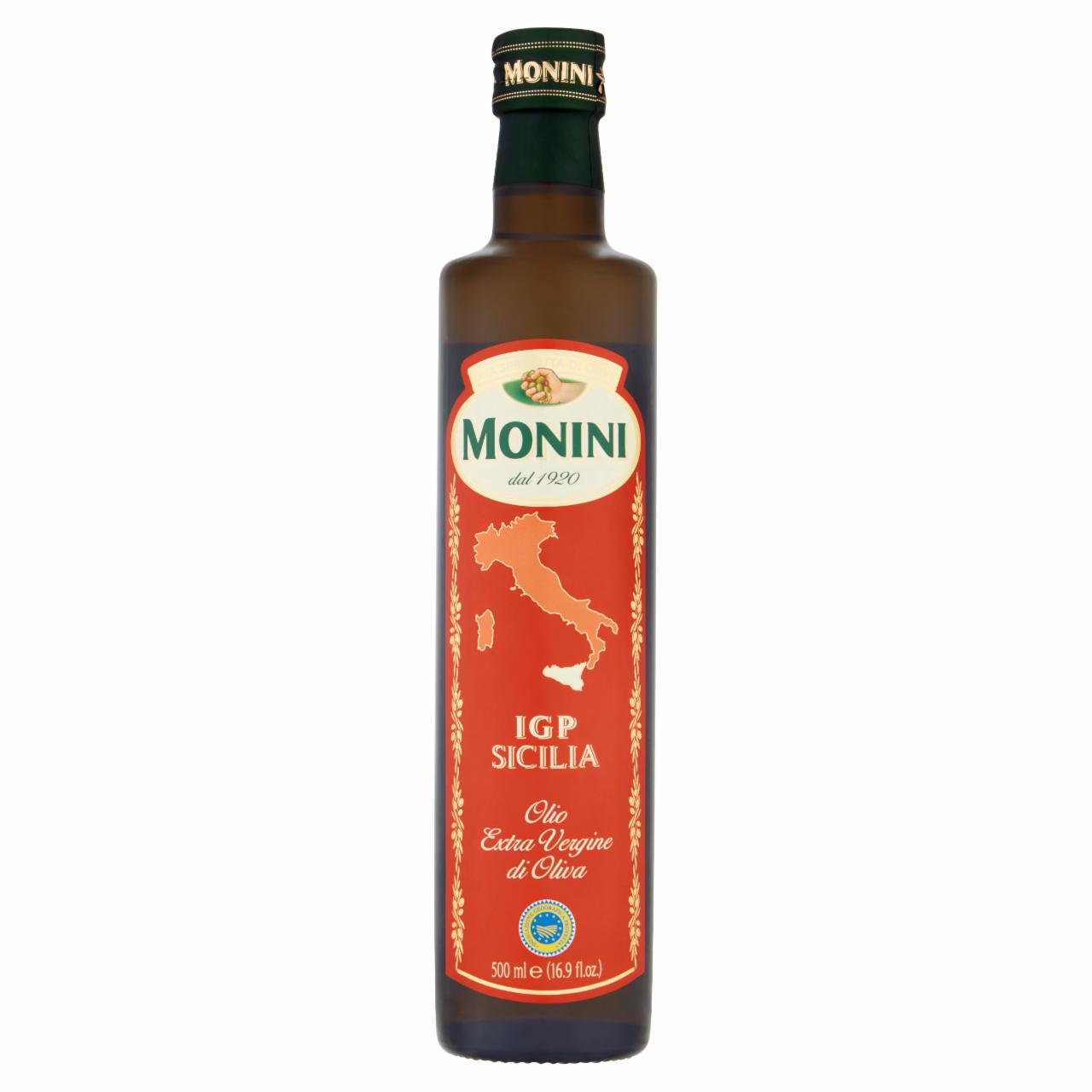 Zdjęcia - Monini IGP Sicilia Oliwa z oliwek najwyższej jakości z pierwszego tłoczenia 500 ml