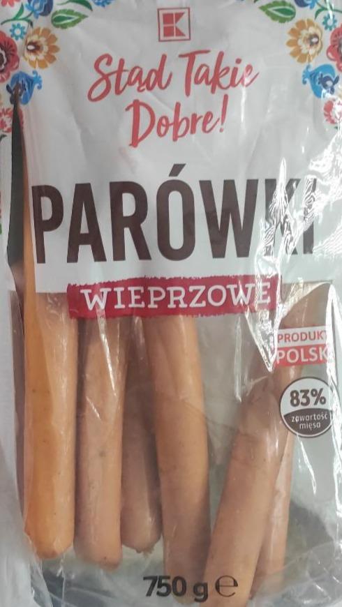 Zdjęcia - parówki wieprzowe Kaufland