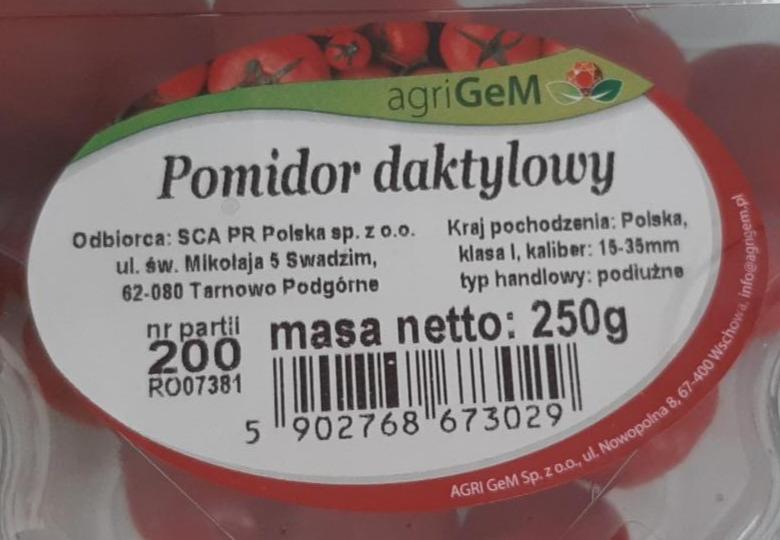 Zdjęcia - Pomidor daktylowy AgriGeM