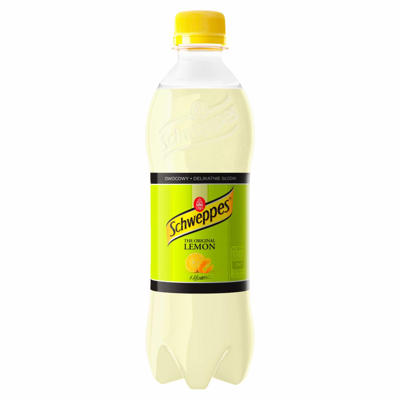 Zdjęcia - Schweppes Lemon Napój gazowany 0,42 l