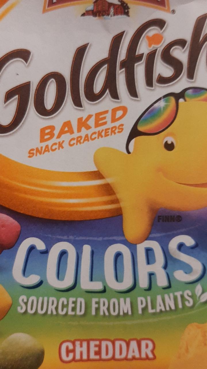 Zdjęcia - goldfish baked snack crackers cheddar