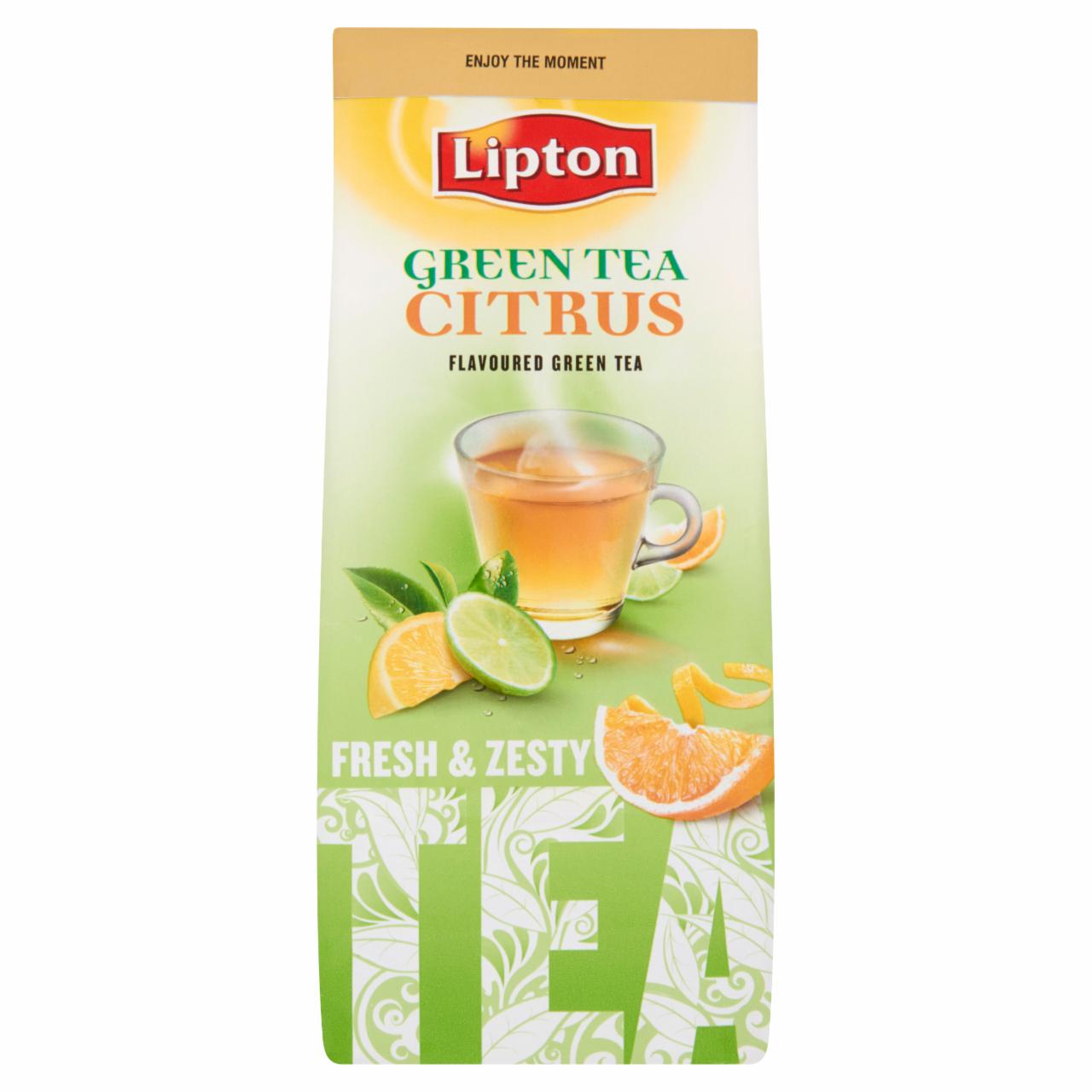Zdjęcia - Lipton Green Tea Citrus Herbata zielona 150 g