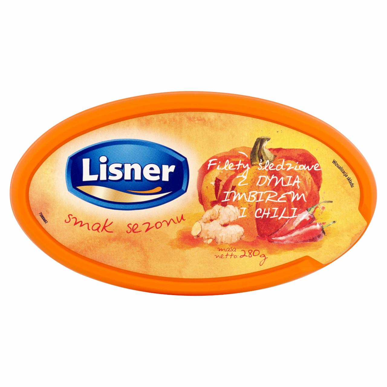 Zdjęcia - Lisner Filety śledziowe z dynią imbirem i chili 280 g