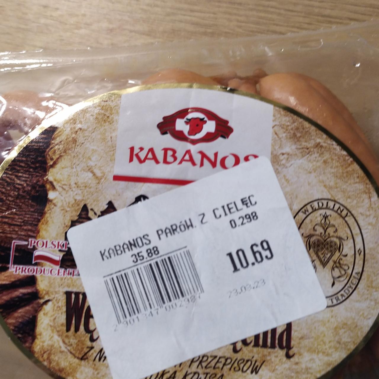 Zdjęcia - paróweczki wieprzowe z dodatkiem cielęciny Kabanos