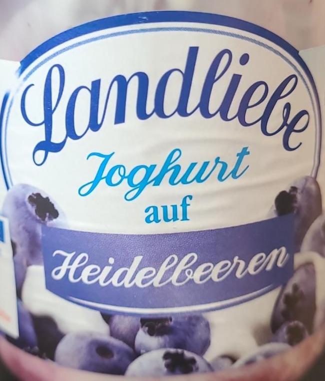 Zdjęcia - Joghurt auf Heidelbeeren Landliebe