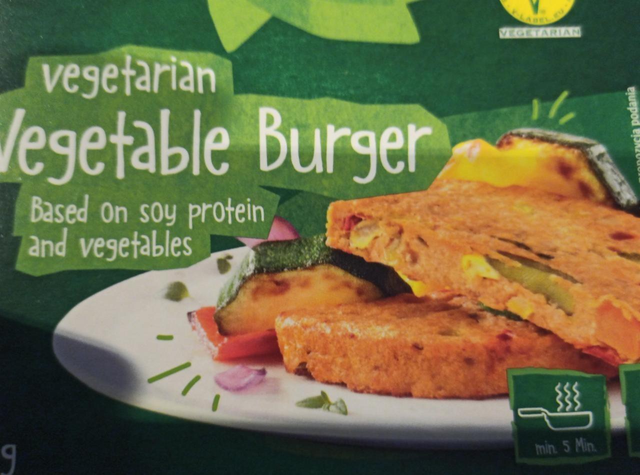 Zdjęcia - Vegetarian Vegetable Burger