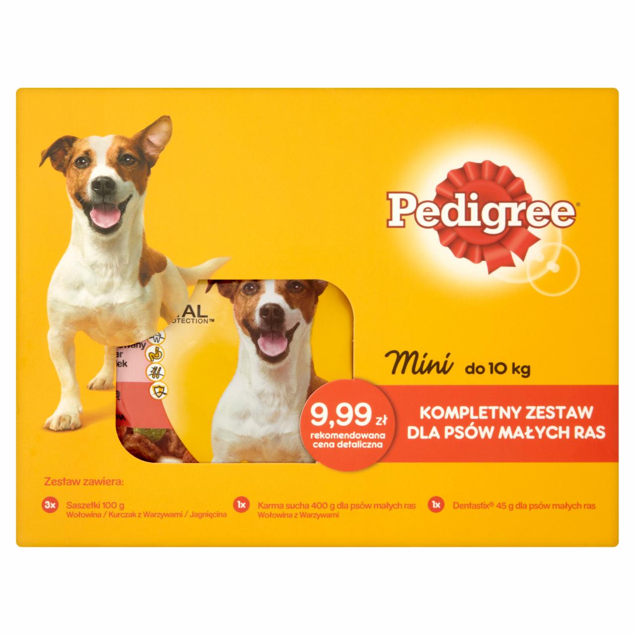 Zdjęcia - Pedigree Mini do 10 kg Kompletny zestaw dla psów małych ras