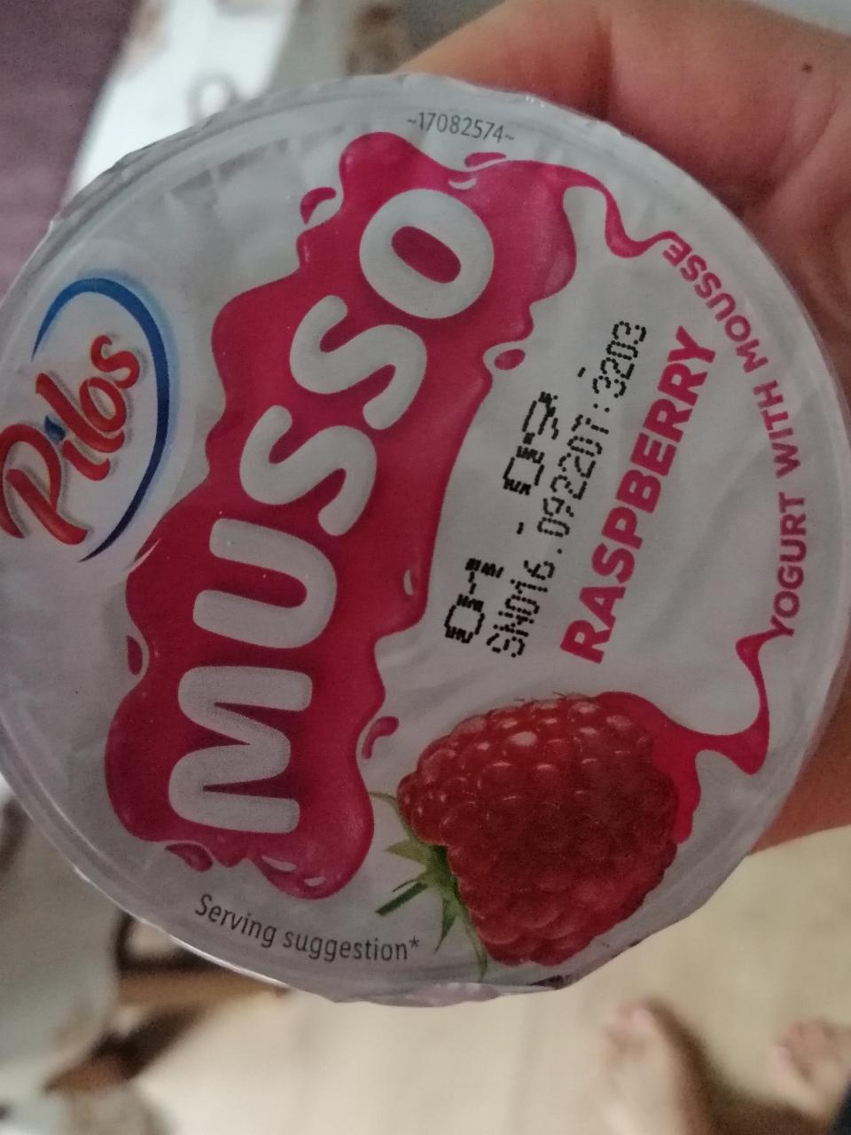 Zdjęcia - Jogurt musso raspberry pilos