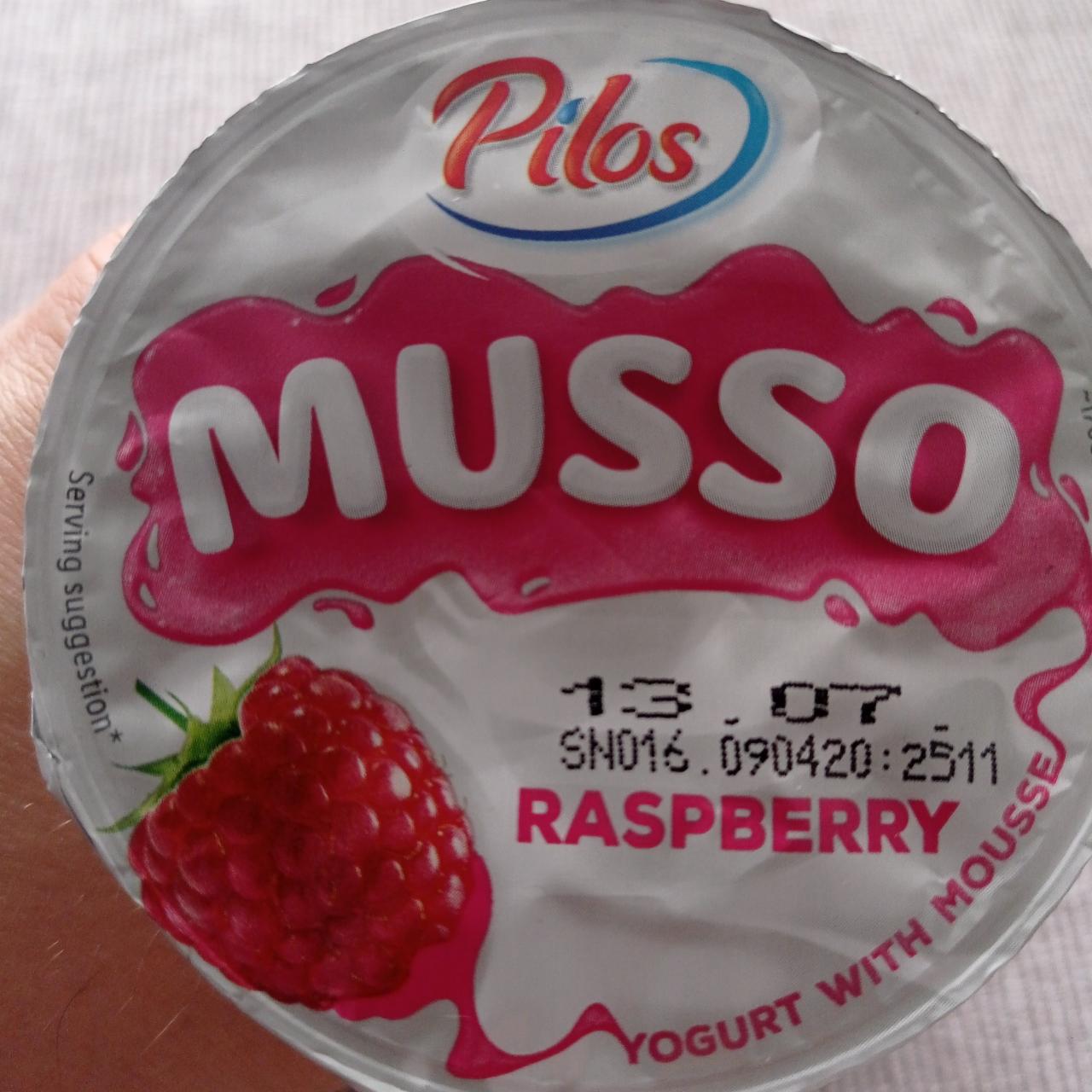 Zdjęcia - Jogurt musso raspberry pilos