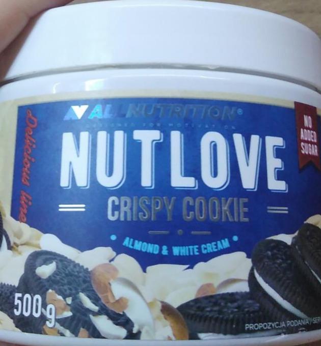 Zdjęcia - Nutlove crispy cookie Allnutrition