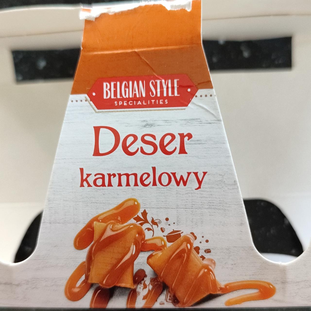 Zdjęcia - Deser karmelowy Belgian Style