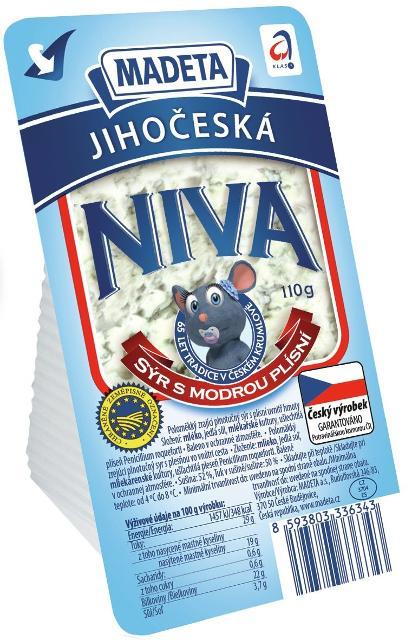 Zdjęcia - Jihočeská Niva Ser pleśniowy Madeta