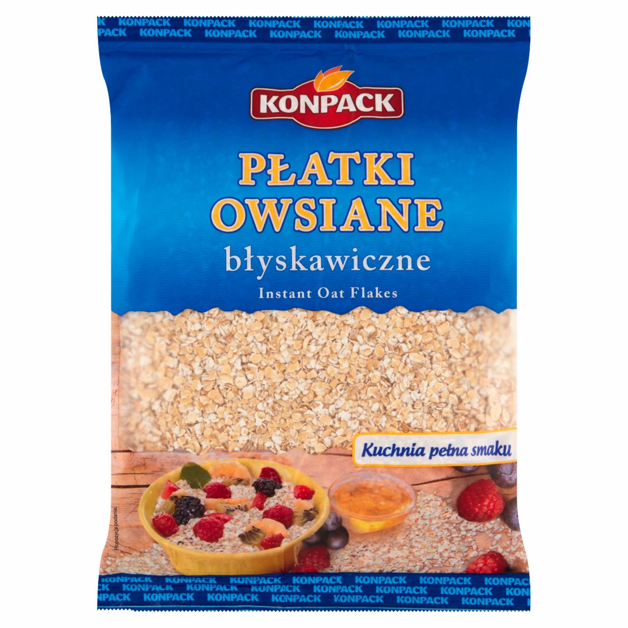 Zdjęcia - Konpack Płatki owsiane błyskawiczne 400 g